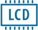 Detachable LCD control